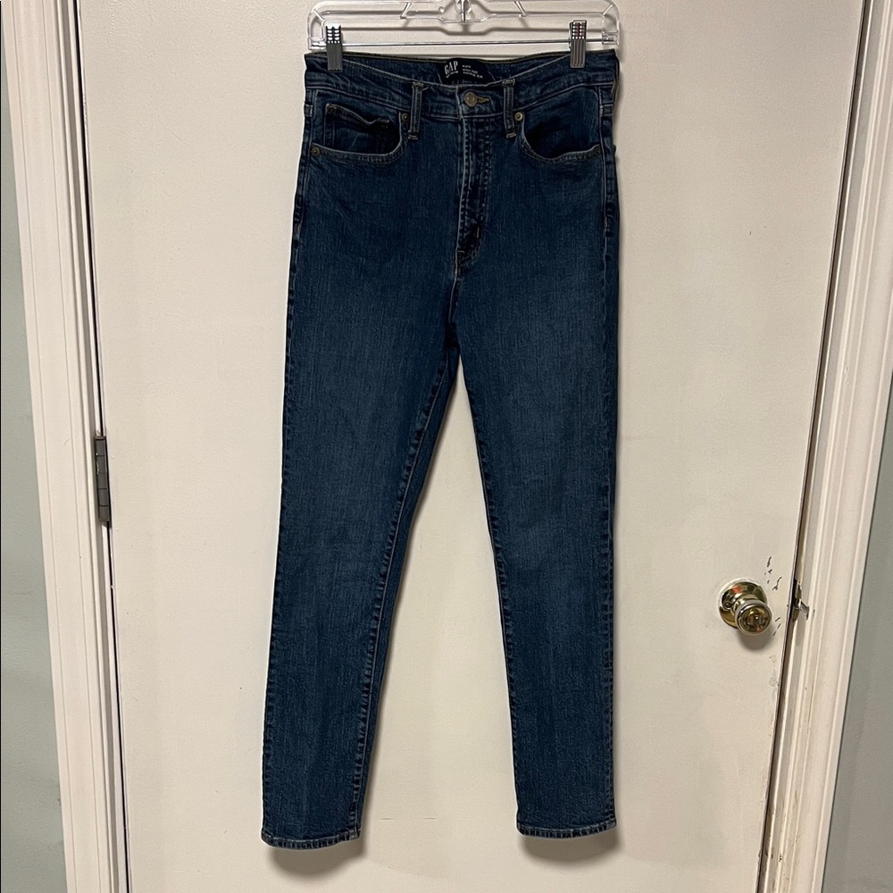 Gap Denim Dark wash High Rise Vintage Slim 4/27R